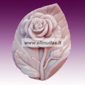 Silikoninė muilo forma - Rožė 6