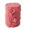 Silikoninė žvakės forma -Rožė 2374